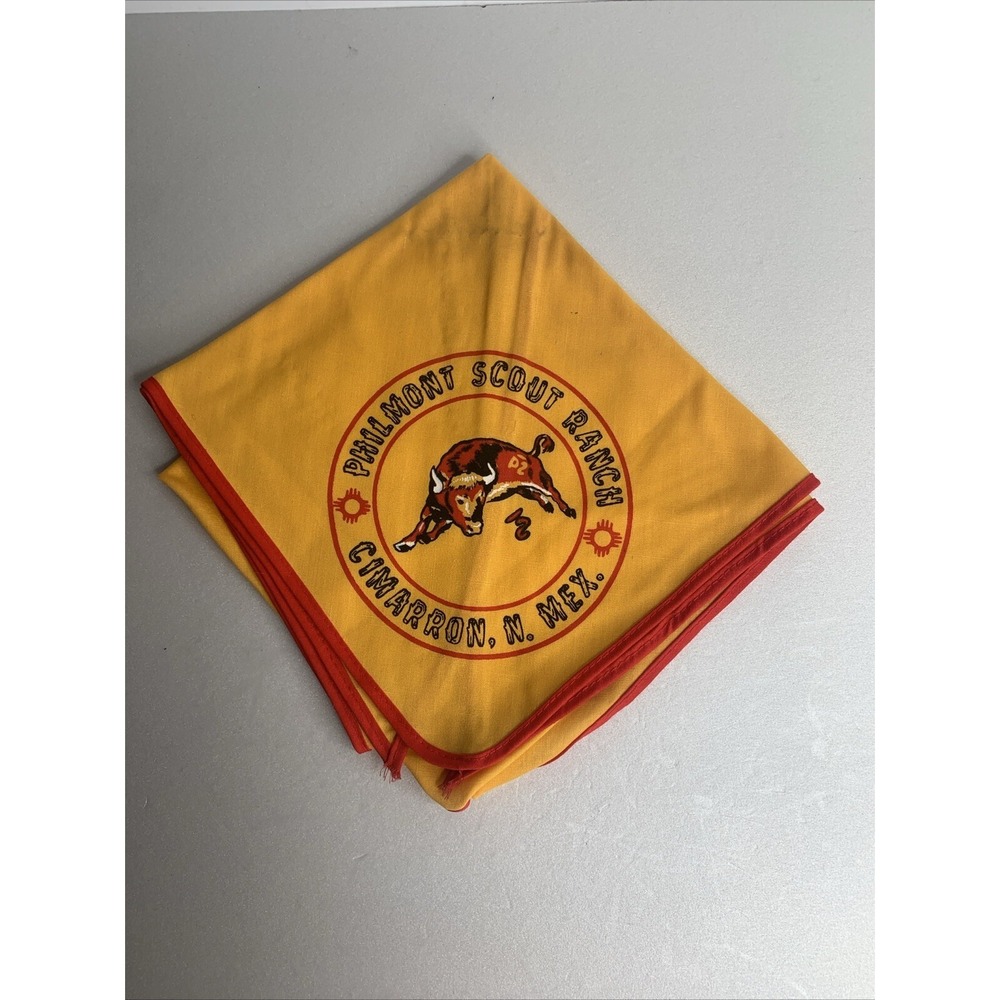 Philmont Scout Ranch Vintage Neckerchief Boy Scouts Of America